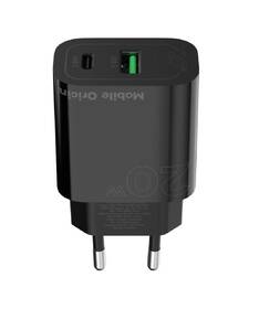 Nabíječka do sítě Mobile Origin PD20W MO12, 1x USB-A, 1x USB-C černá

 obrázek produktu 5 z 14