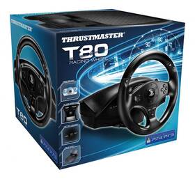 Volant Thrustmaster T80 pro PS4, PS3 + pedály černý

 obrázek produktu 4 z 4