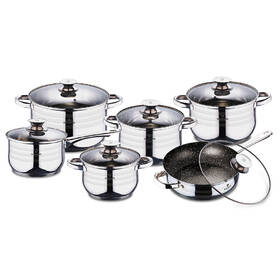 Sada hrnců Blaumann Jumbo Gourmet line BL-3167, 12 ks nerez

 obrázek produktu 1 z 5
