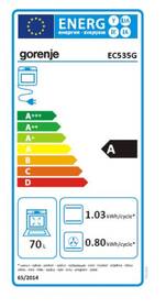 Sklokeramický sporák Gorenje EC535G MultiAir 

 obrázek produktu 1 z 7