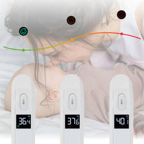 Teploměr ProfiCare PC-FT 3095 bílá barva
