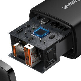Nabíječka do sítě Baseus USB-A, USB-C, 20 W černá

 obrázek produktu 4 z 7
