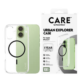 Kryt na mobil PanzerGlass CARE Urban MagSafe na Apple iPhone 17 černý/průhledný

 obrázek produktu 2 z 5