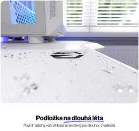 Podložka pod klávesnici a myš ENDORFY Stoneflow White XL bílá

 obrázek produktu 14 z 14