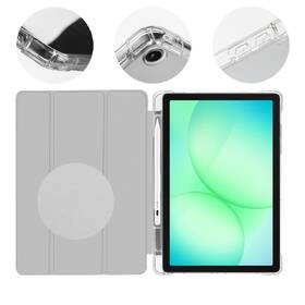 Pouzdro na tablet flipové Obal:Me MistyTab na Samsung Galaxy Tab A11+ šedé

 obrázek produktu 1 z 4
