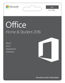 Software Microsoft Office Mac 2016 pro domácnosti Eng 
