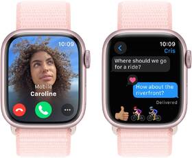Chytré hodinky Apple GPS 45mm pouzdro z růžového hliníku - světle růžový provlékací sportovní řemínek 

 obrázek produktu 5 z 9