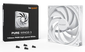 Ventilátor be quiet! Pure Wings 3 140mm PWM high-speed White 

 obrázek produktu 2 z 2
