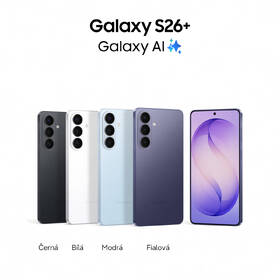 Mobilní telefon Samsung Galaxy S26+ 5G 12 GB / 256 GB modrý

 obrázek produktu 3 z 19