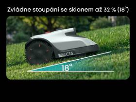 Robotická sekačka Anker eufy C15 

 obrázek produktu 17 z 17