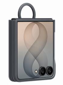 Kryt na mobil Samsung Silikonový magnetický s držákem na prst Galaxy Z Flip8 černý

 obrázek produktu 3 z 5