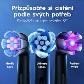Zubní kartáček Oral-B Black, 4 náhradní hlavice černý

 obrázek produktu 8 z 10