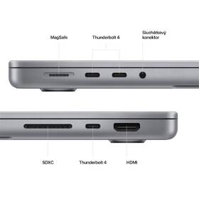 Notebook Apple MacBook Pro 14" M2 Pro 10-CPU 16-GPU, 512GB - Space Grey CZ 

 obrázek produktu 5 z 8