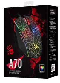 Myš A4Tech BLOODY A70A černá

 obrázek produktu 4 z 4