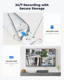 IP kamera Reolink W330 - RLC-810WA Wi-Fi bílá barva
