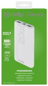 Powerbanka Celly USB-A/USB-C 10000 mAh bílá

 obrázek produktu 2 z 3