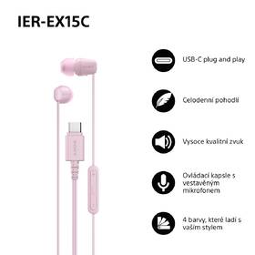 Sluchátka Sony IER-EX15C, USB-C růžová

 obrázek produktu 7 z 7