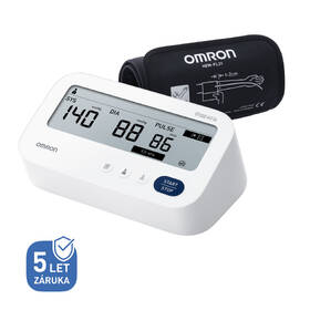 Tlakoměr na paži OMRON M3 Comfort Afib (HEM-7196-FLE) bílý

 obrázek produktu 1 z 5