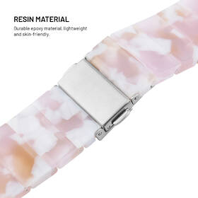 Řemínek FIXED Resin Strap s Quick Release 18mm růžový

 obrázek produktu 2 z 6