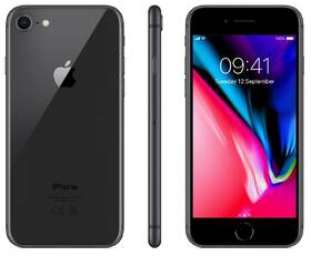 Mobilní telefon Apple iPhone 8 64 GB - Space Gray 

 obrázek produktu 2 z 4