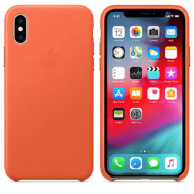 Kryt na mobil Apple pro iPhone Xs - temně oranžový 

 obrázek produktu 1 z 2