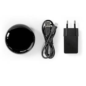 Dálkový ovladač Nedis univerzální chytrý, Wi-Fi černý

 obrázek produktu 3 z 4