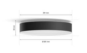 Stropní svítidlo Philips Enrave M černé

 obrázek produktu 2 z 5
