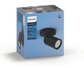 Bodové svítidlo Philips Pongee Single, 1xGU10 černé

 obrázek produktu 2 z 2