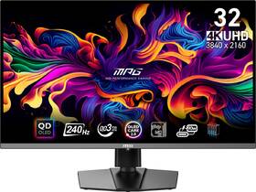 Herní monitor MSI MPG 321URX QD-OLED černá barva

