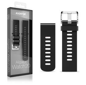 Řemínek Aligator 20AW0001, silikonový 20mm černý

 obrázek produktu 1 z 2