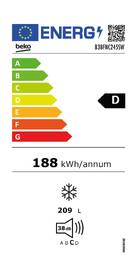 Mraznička Beko B3BFNC245SW bílá

 obrázek produktu 1 z 4
