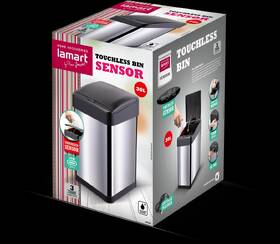 Bezdotykový odpadkový koš Lamart LT8105 30 l černý/nerez

 obrázek produktu 5 z 5