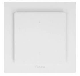 Vypínač Aqara Light Switch H2 EU (2 Buttons, 1 Channel) bílý

 obrázek produktu 1 z 3