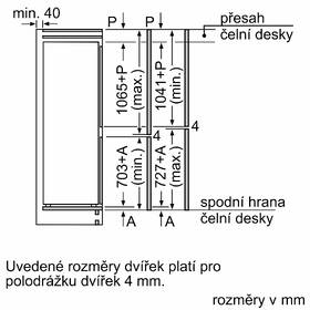 Chladnička s mrazničkou Bosch KIN86ADC0 SoftClose bílá

 obrázek produktu 9 z 12