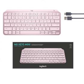 Klávesnice Logitech MX Keys Mini, US růžová

 obrázek produktu 8 z 8