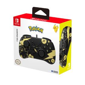 Gamepad HORI HORIPAD Mini pro Nintendo Switch - Pikachu Black & Gold 

 obrázek produktu 4 z 4