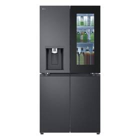 Americká lednice LG GMG860EPBE černá barva
