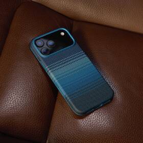 Kryt na mobil Pitaka Aramid UltraGuard Moonrise na Apple iPhone 17 Pro modrý

 obrázek produktu 5 z 5