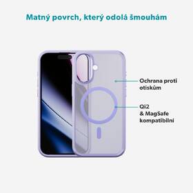 Kryt na mobil Epico HeroMatte Pro Mag+ na Apple iPhone 17 fialový

 obrázek produktu 5 z 6
