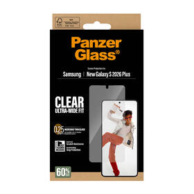 Tvrzené sklo PanzerGlass na Samsung Galaxy S26+ s instalačním rámečkem 

 obrázek produktu 4 z 8