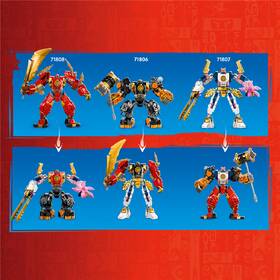 Stavebnice LEGO® NINJAGO® 71808 Kaiův živelný ohnivý robot 

 obrázek produktu 7 z 9