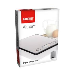 Kuchyňská váha BANQUET AKCENT 5 kg nerez

 obrázek produktu 2 z 2