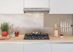 Plynová varná deska Hoover HHG6D5WC5X nerez

