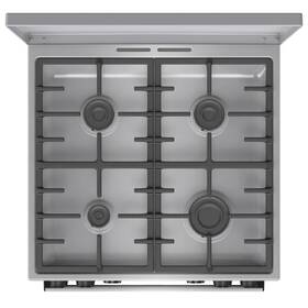 Kombinovaný sporák Gorenje GKS6C71XF nerez
