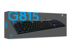 Klávesnice Logitech G815 Lightsync RGB, Linear, US černá

 obrázek produktu 3 z 3