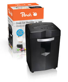 Skartovač Peach PS500-80 18 listů/ 26L/ křížový řez černý

 obrázek produktu 1 z 1