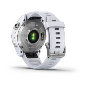 Chytré hodinky Garmin fenix 7S Glass - Silver/ White Silicone Band 

 obrázek produktu 10 z 10