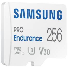 Paměťová karta Samsung 256GB UHS-I U3 (100R/40W) + SD adaptér 
