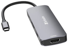 USB Hub Verbatim USB-C Pro Multiport 8 Port stříbrný

 obrázek produktu 1 z 4