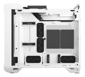 Case FRACTAL DESIGN Torrent Nano Tempered Glass Clear Tint bílá barva
